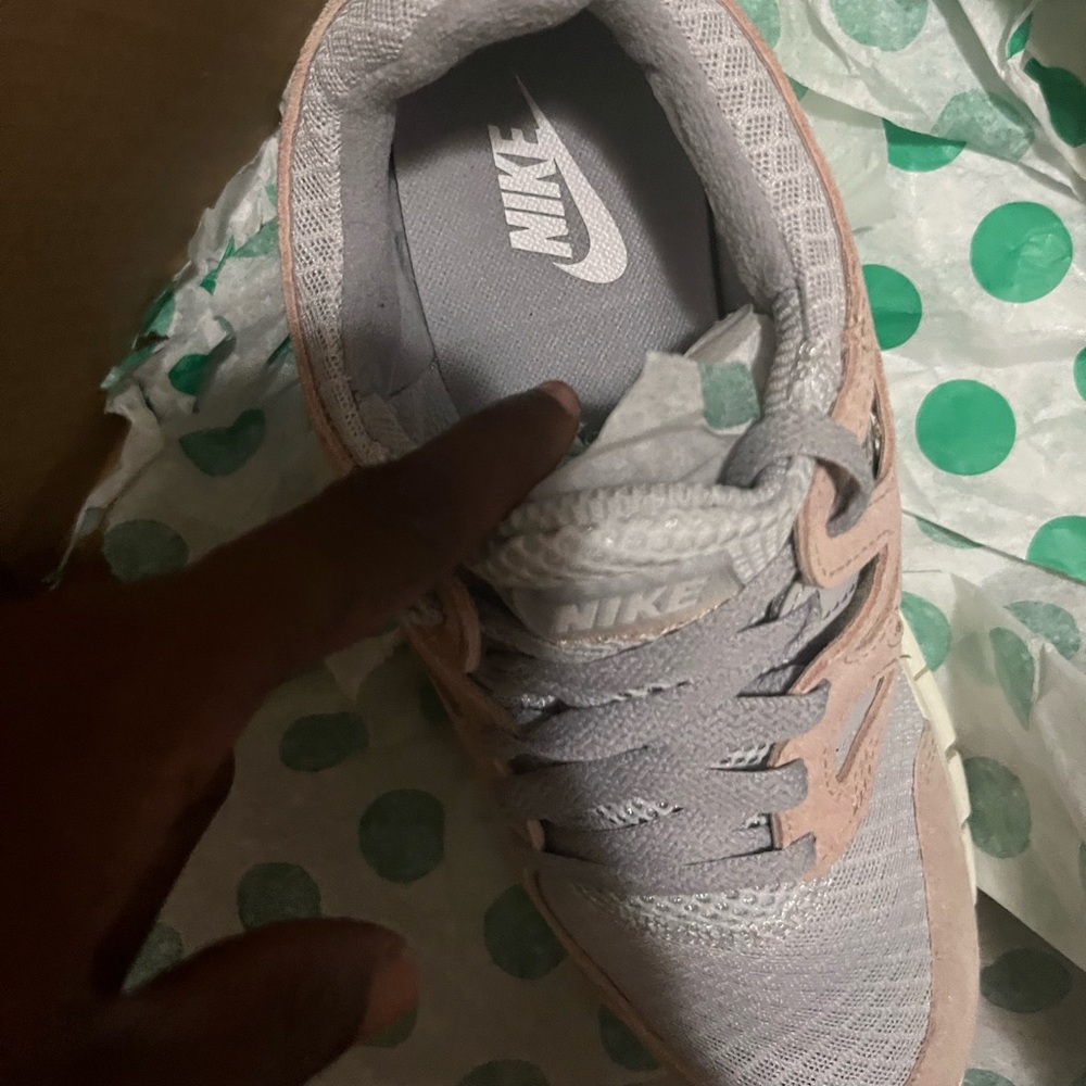Nike Pink and Gray Athletic Shoes